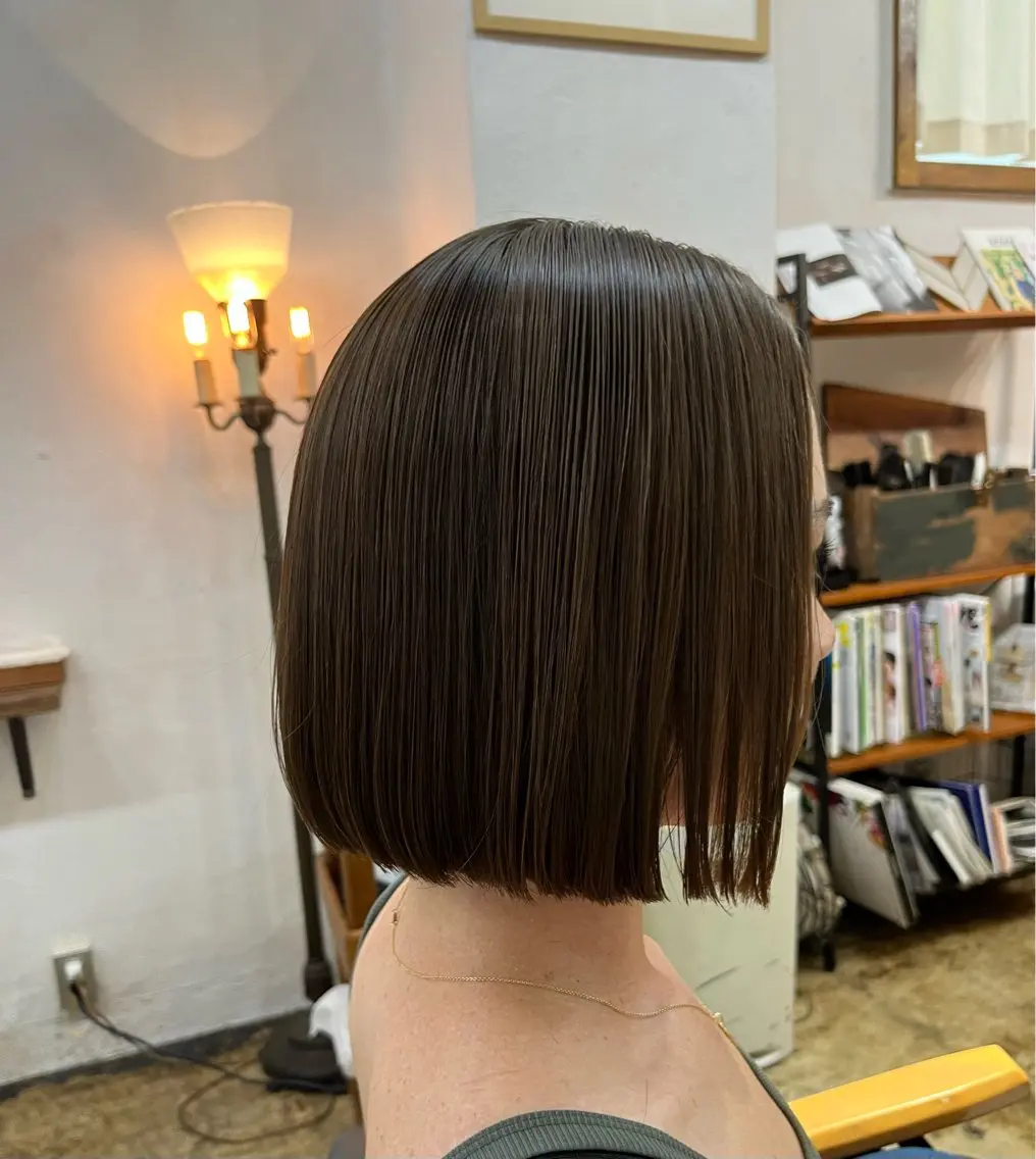 ショート 山口 真里亜のヘアスタイル