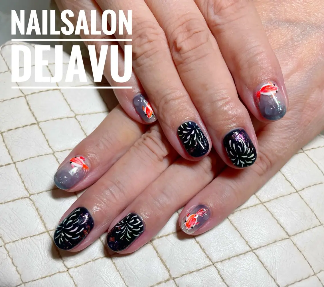 ネイル ハンドネイル Nail salon Dejavu 🌿のネイルデザイン
