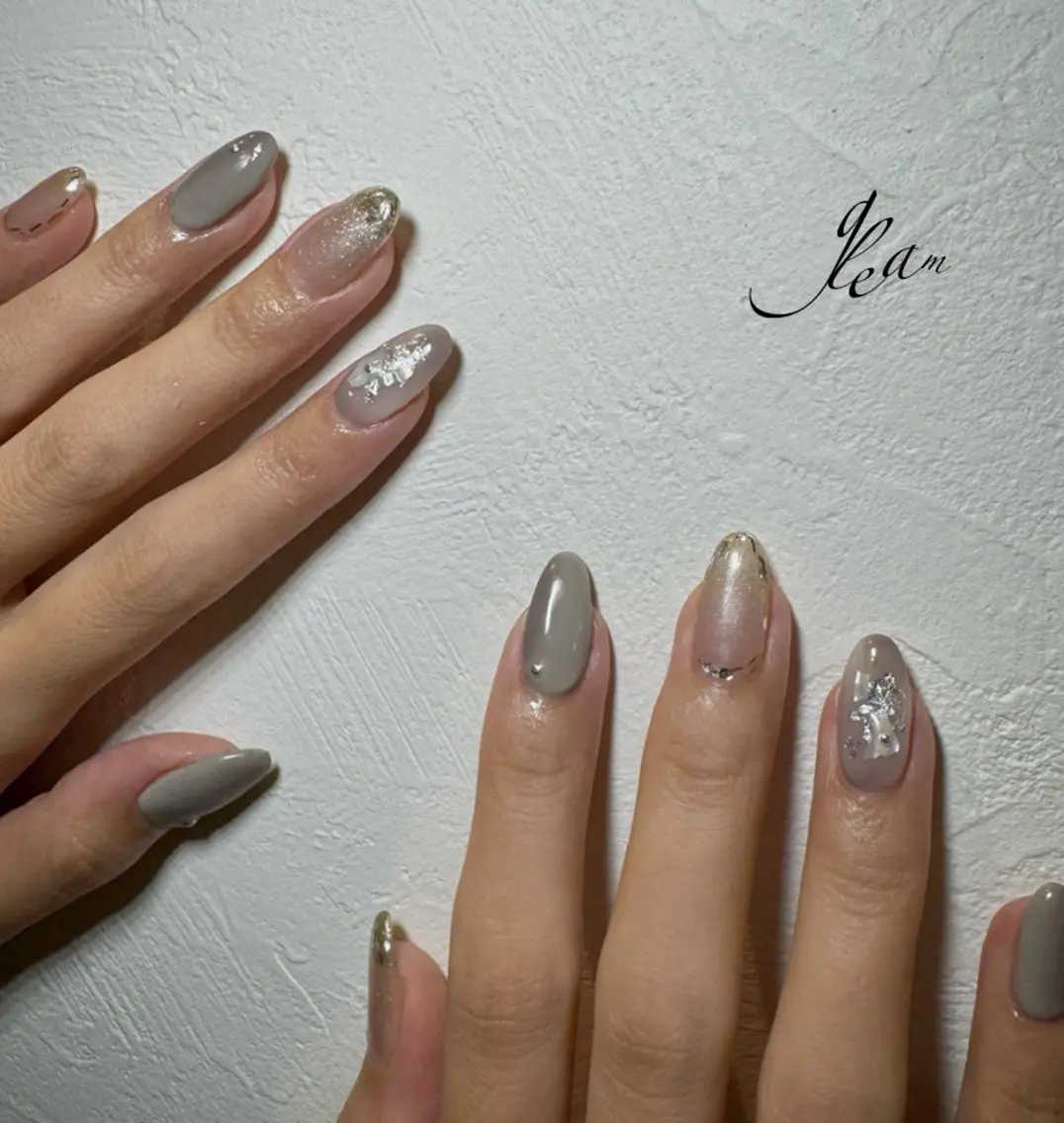 ネイル ハンドネイル gleam✴︎ sayakaのネイルデザイン