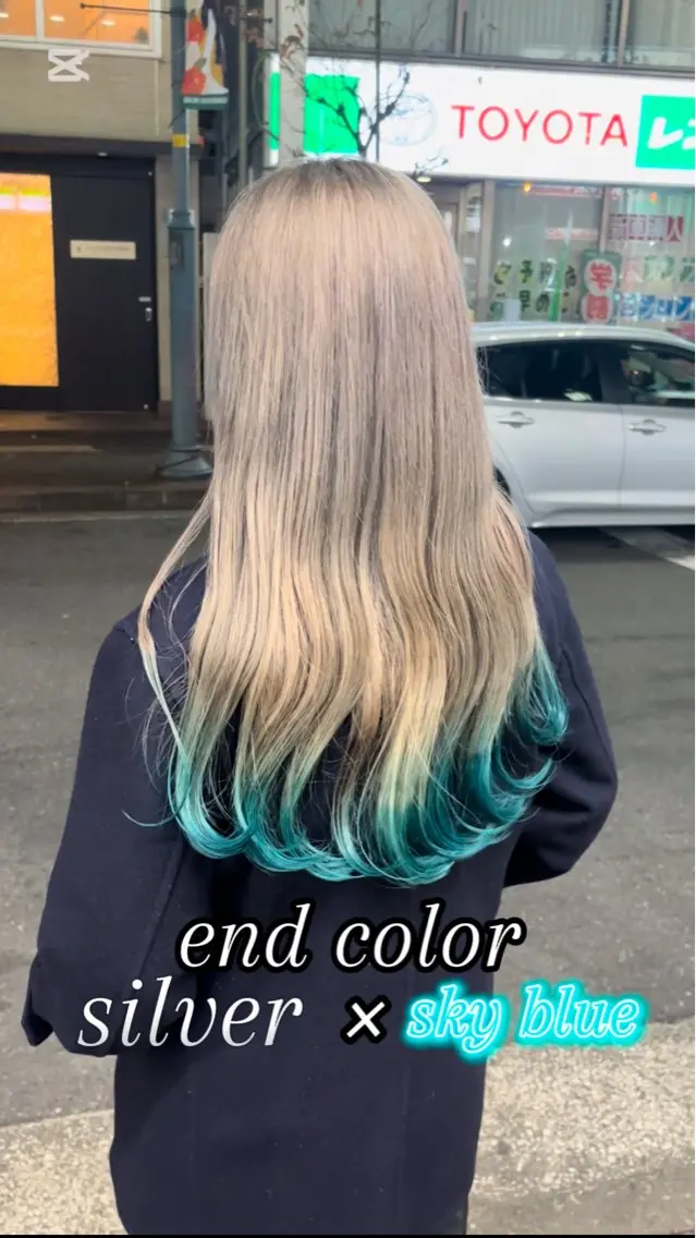 ロング カラー ベージュカラー ブリーチ ケアブリーチ デザインカラー ダブルカラー ヘアカラー トリートメント メンズ特化 荻窪シュウタロウのヘアスタイル