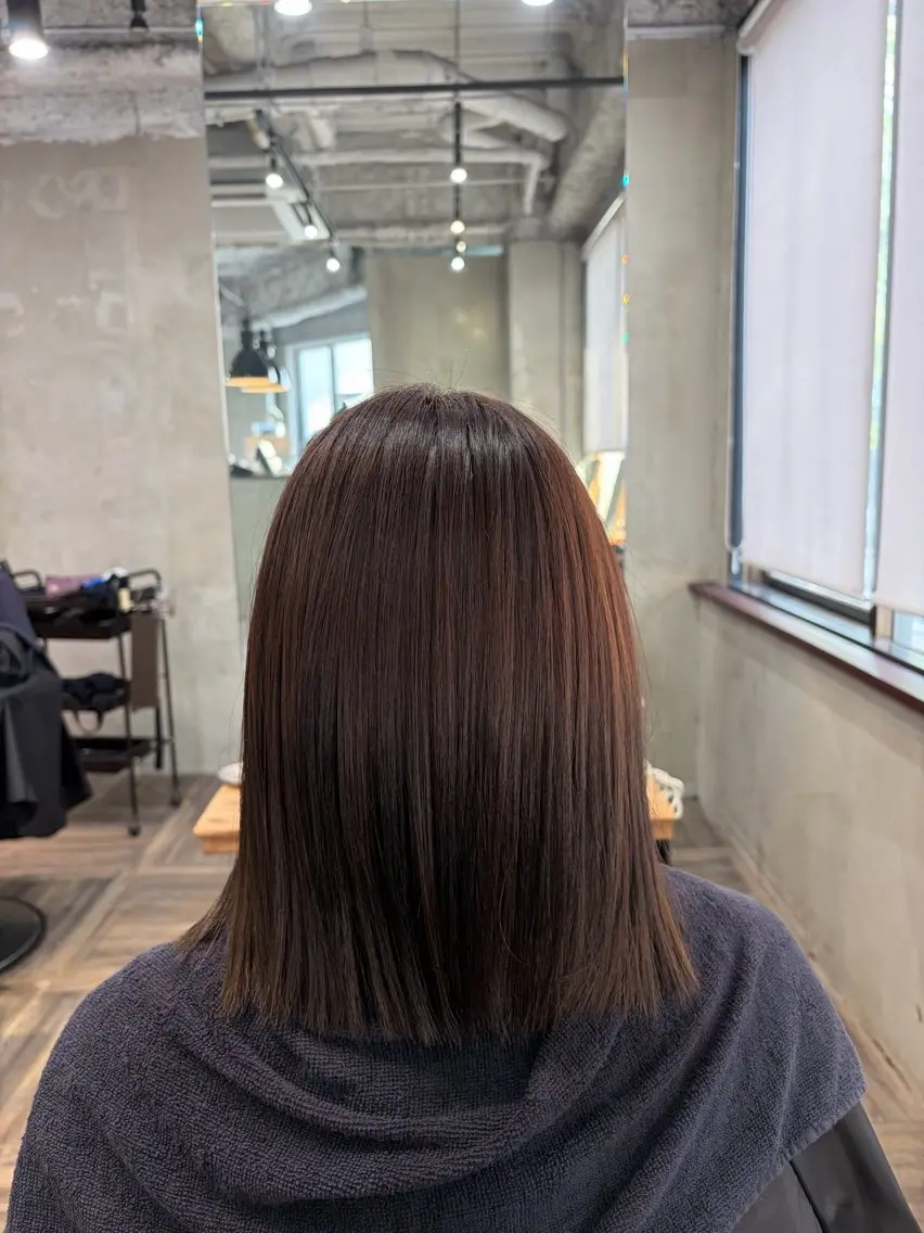 カラー ヘアカラー La fith 新田のヘアスタイル