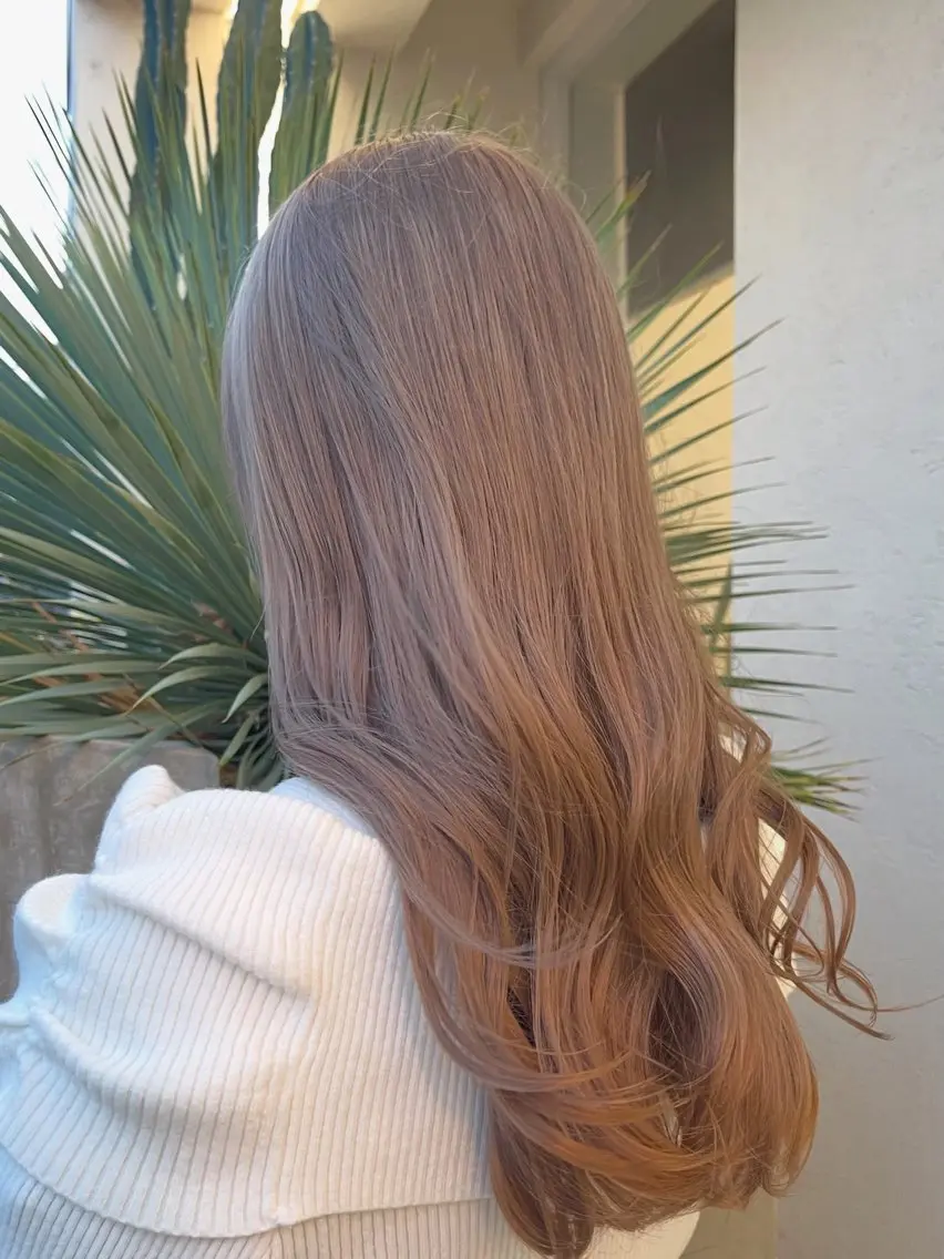 ロング tidehair 晃希　コウキのヘアスタイル