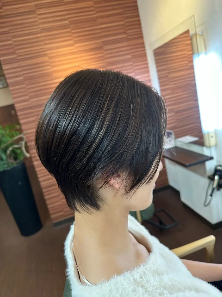 ショート カット 💜推しインナー カラー/菊池柊真💜のヘアスタイル