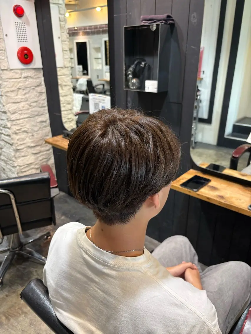 カラー メンズ ヘアカラー 今枝 優斗のヘアスタイル