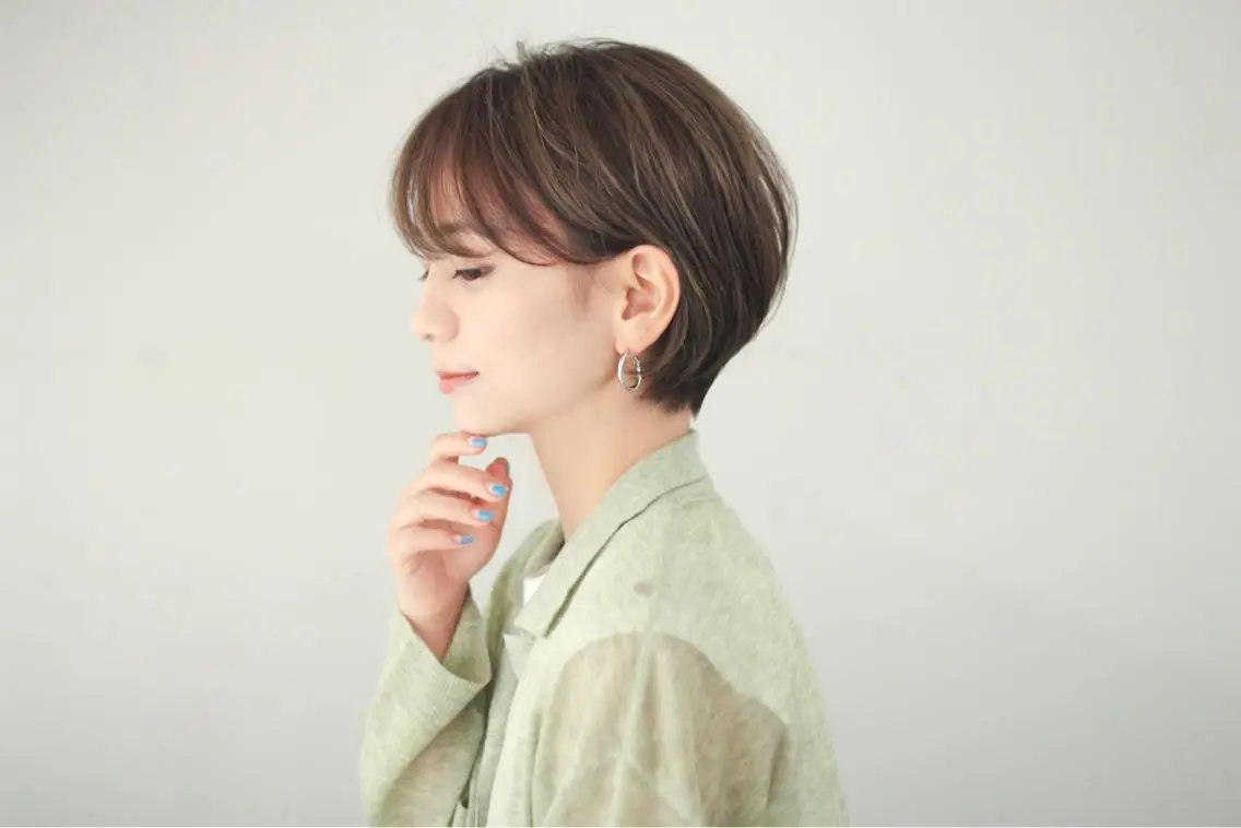 ショート パーマ 浅沼 ゆいのヘアスタイル