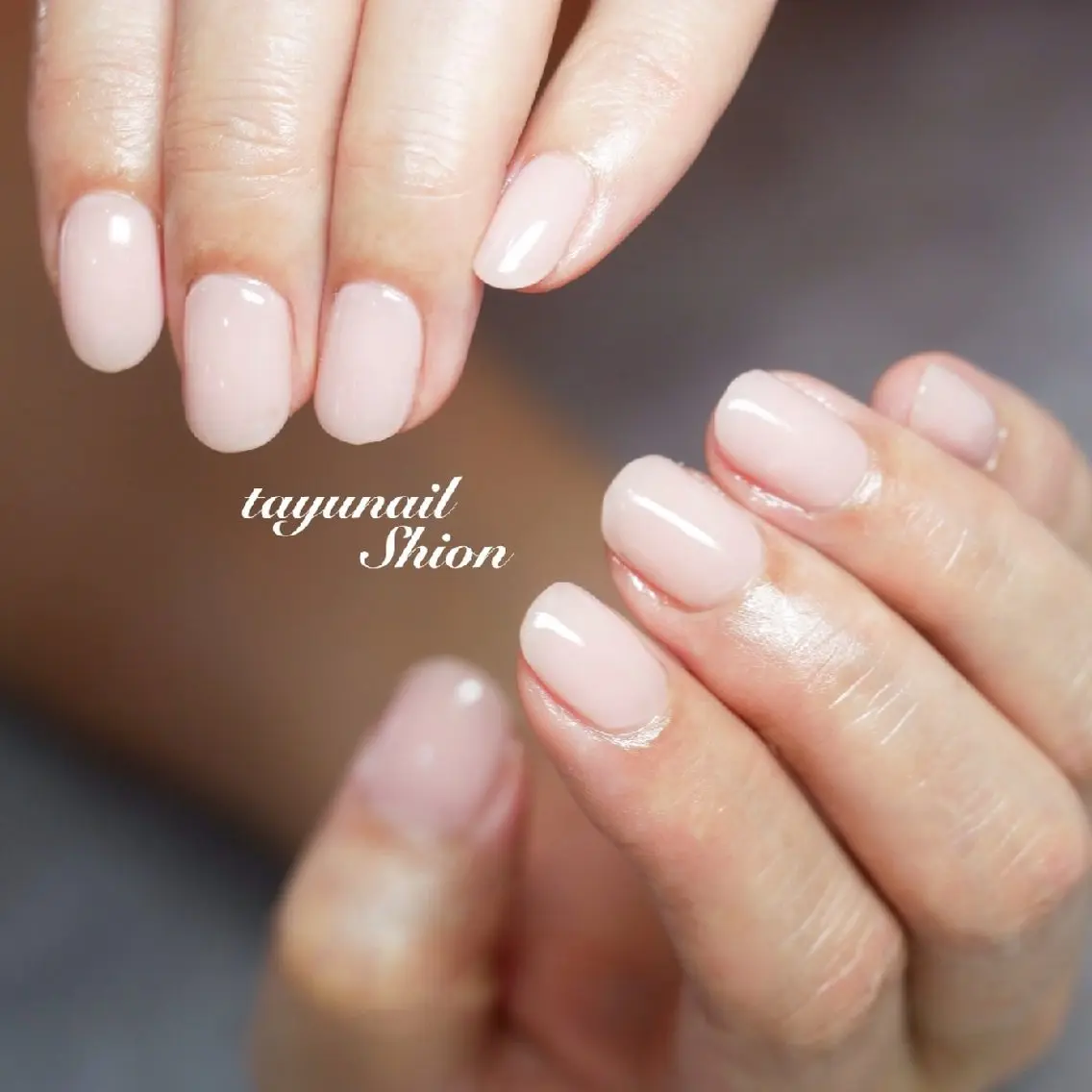 ネイル ジェルネイル ワンカラーネイル パラジェル シンプルネイル ネイルサロン 【たゆnail】のネイルデザイン