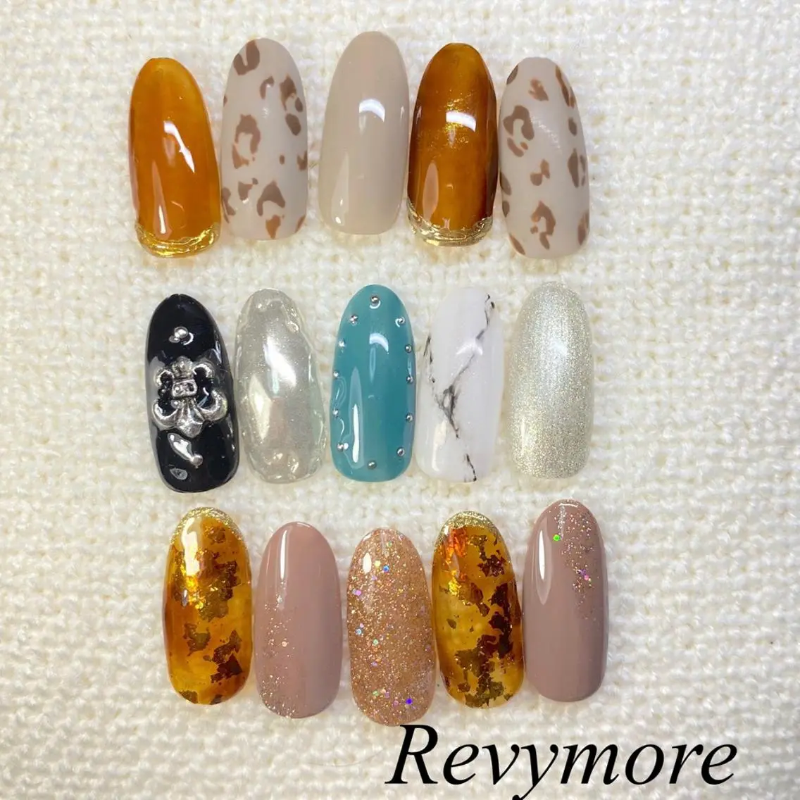 セミロング nail salon Revymoreのネイルデザイン