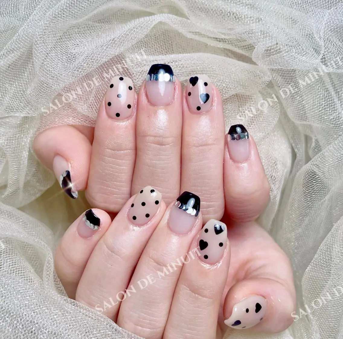 ネイル ハンドネイル ハンドケア Momo 🤍のネイルデザイン