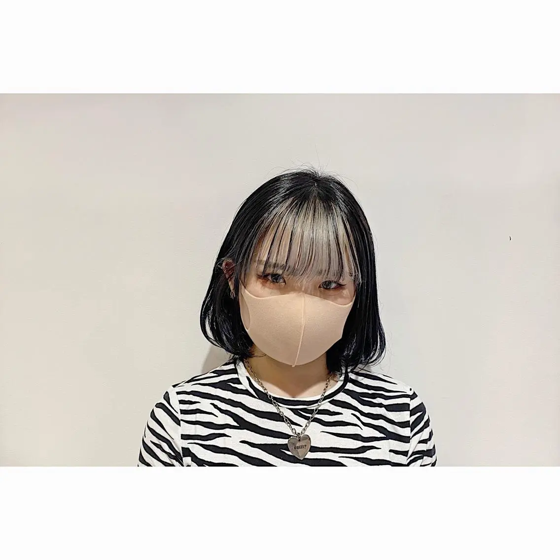 ミディアム カラー カット ヘアカラー トリートメント 竹内啓太 ボブのヘアスタイル