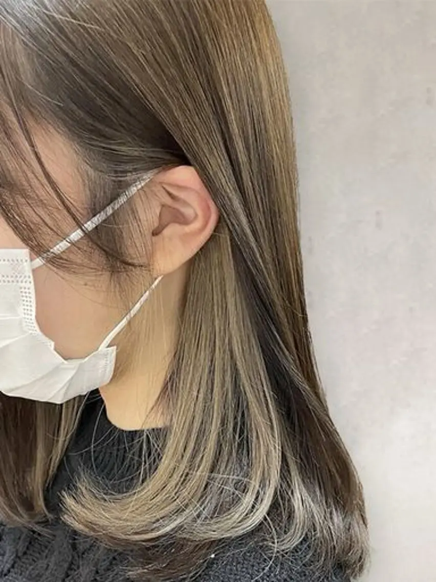 カラー ヘアカラー EARTH 大分セントポルタ店のヘアスタイル