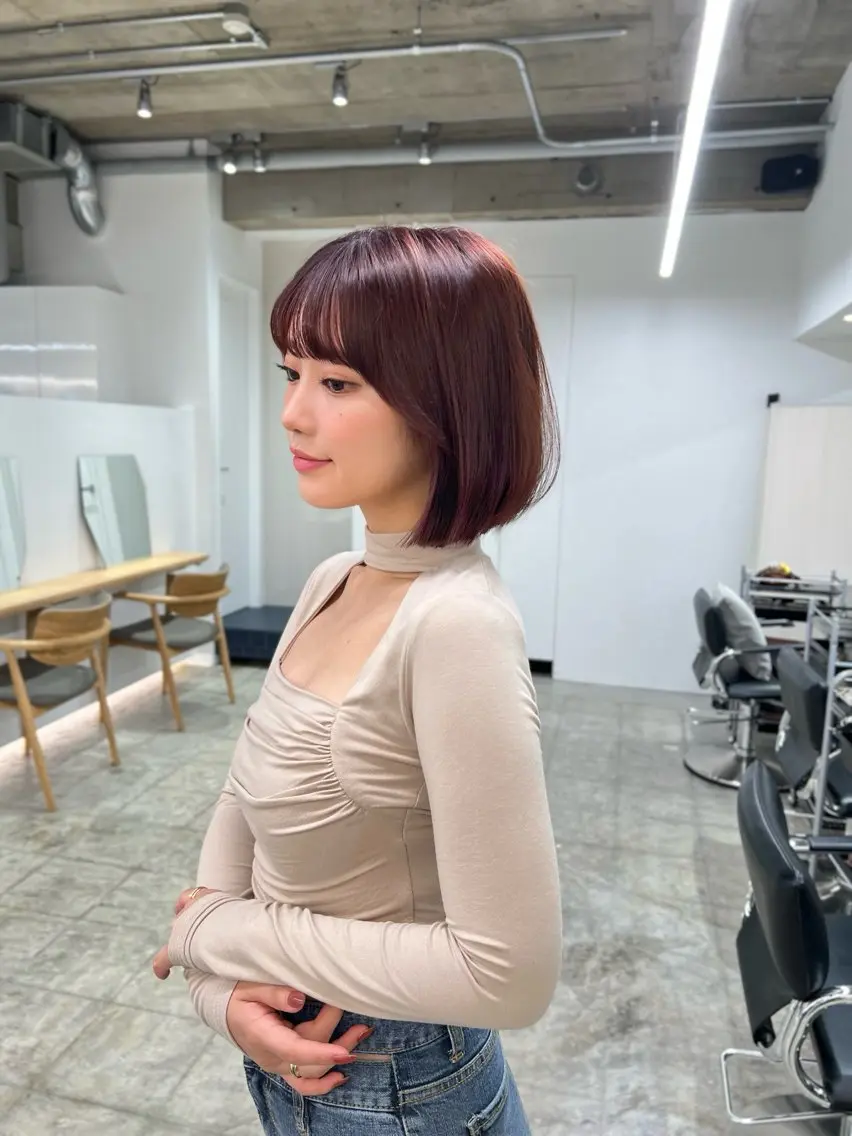 ショート ボブ 夏山 秀憲のヘアスタイル