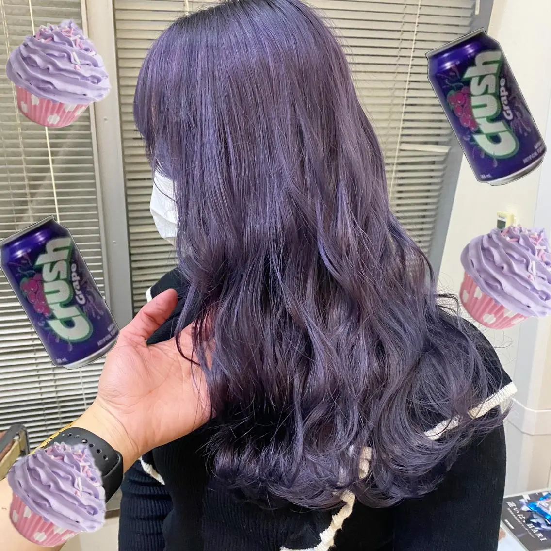 ロング カラー 色落ちまで可愛い🧚 心斎橋hikaruのヘアスタイル