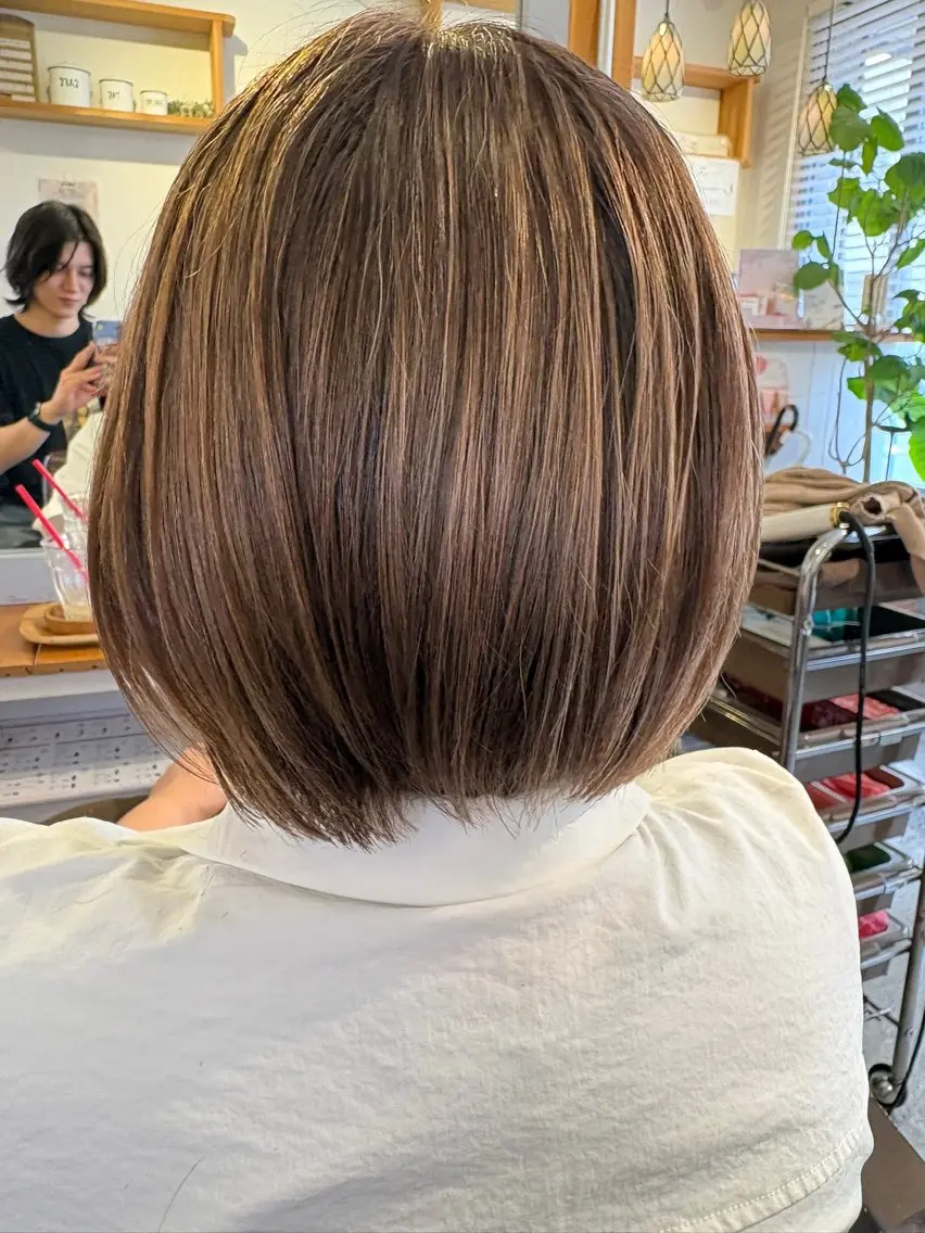 カラー カット ヘアカラー 比嘉 蓮のヘアスタイル
