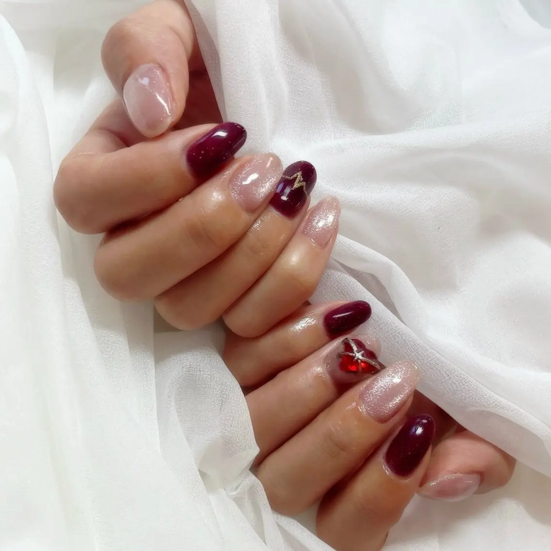 ネイル ハンドネイル アンジュ Yuriのネイルデザイン