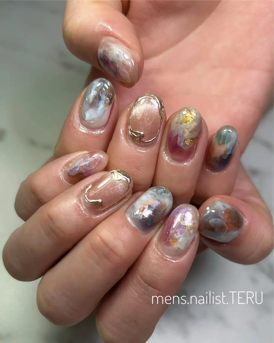 ネイル メンズネイル nailsalon ETERNALのネイルデザイン