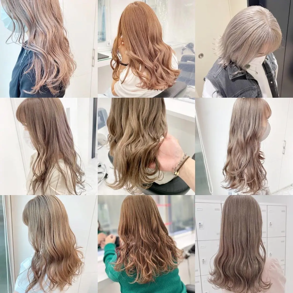 カラー カット ヘアカラー 似合わせ💗骨格矯正 💗透明感カラー💗のヘアスタイル