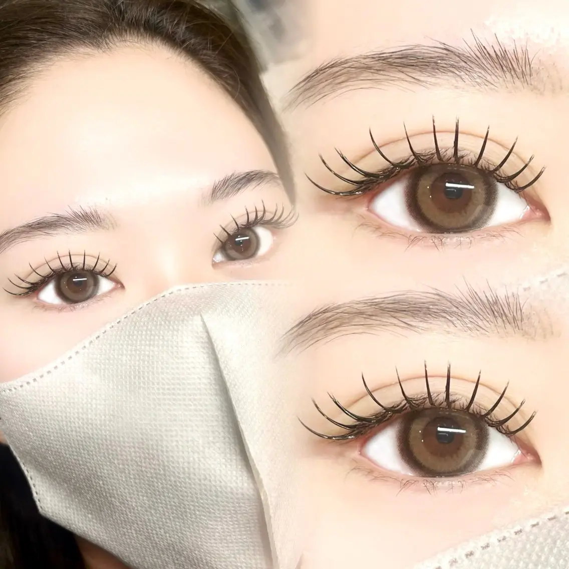 マツエク・マツパ フラットラッシュ eyelash Ronguiのマツエク・マツパデザイン