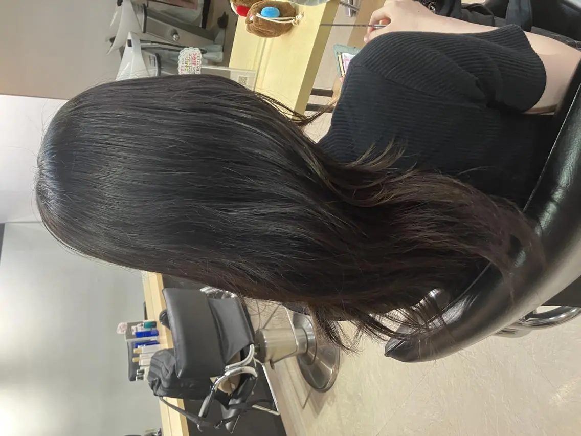ロング ヘアカラー 🐻ゆの🐻 六本松/モデル募集中のヘアスタイル