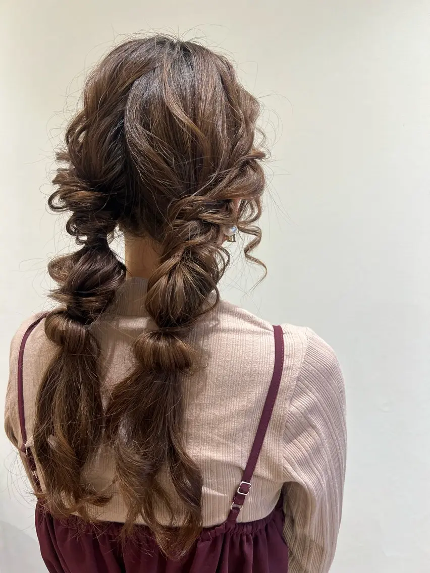ロング 韓国風🌷✨ 守屋紗希のヘアスタイル