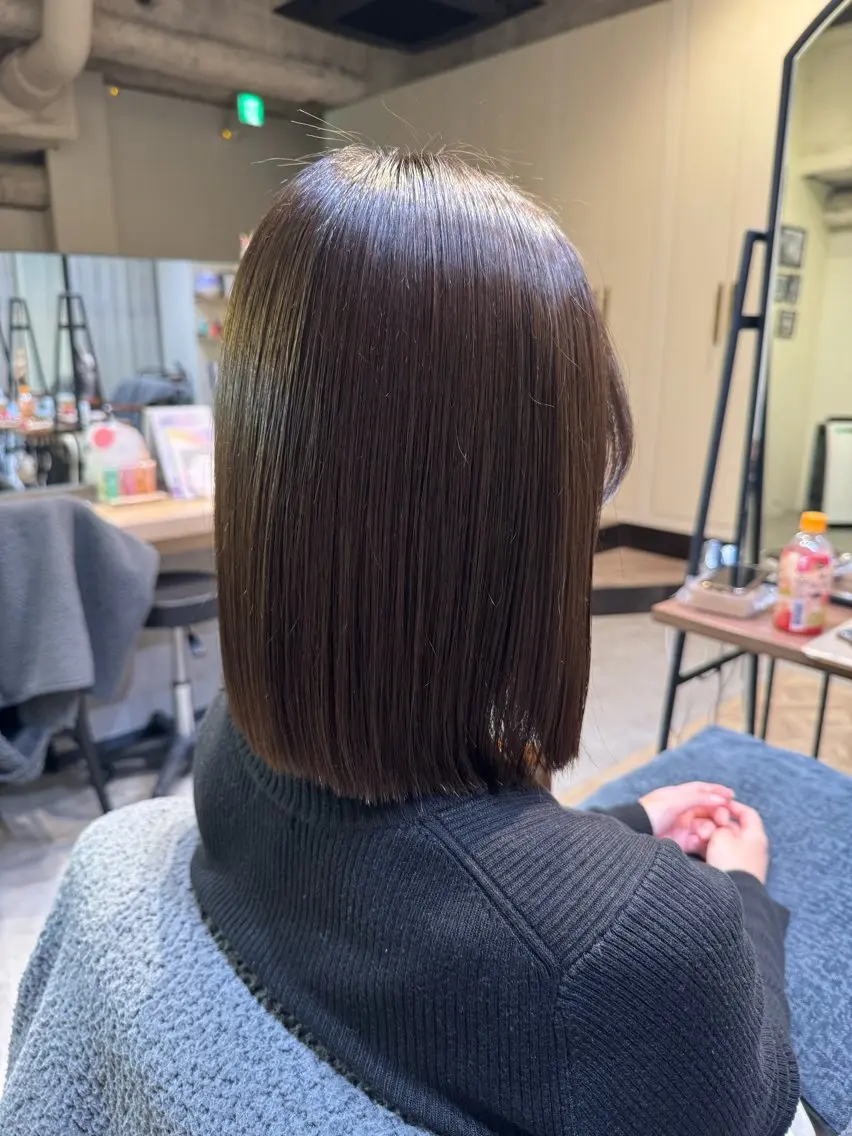 ミディアム カラー 新宿 / Aujua ソムリエ🫧森田涼介のヘアスタイル