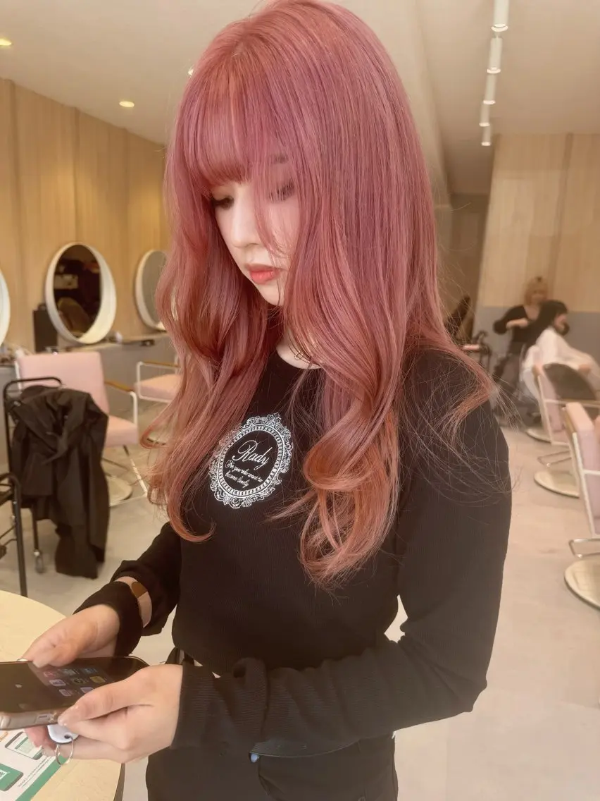 ロング カラー ヘアカラー トリートメント ヘアセット ✂️似合わせの魔術師 石田一樹✂️のヘアスタイル