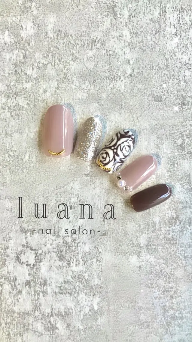 ネイル ハンドネイル luana ネイルサロンのネイルデザイン
