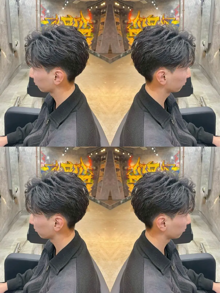 パーマ メンズ カット パーマ 🔥メンズ特化🔥 パーマ🔥カメイのヘアスタイル