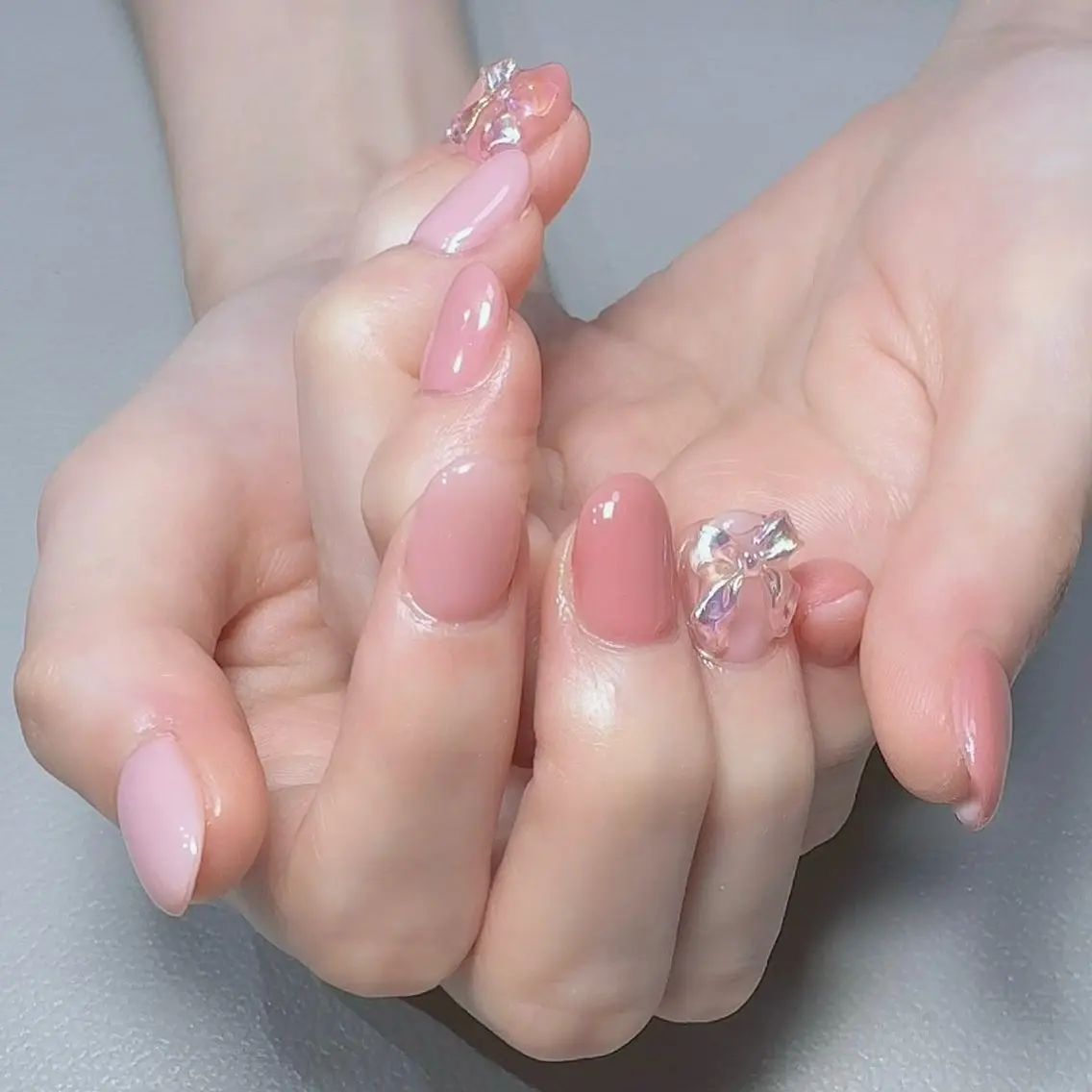 ワンカラーorラメグラ💅アート&オフ込&検定一級ケア付き❣️ 《フィルイン導入サロン》ミニモ限定✨の写真