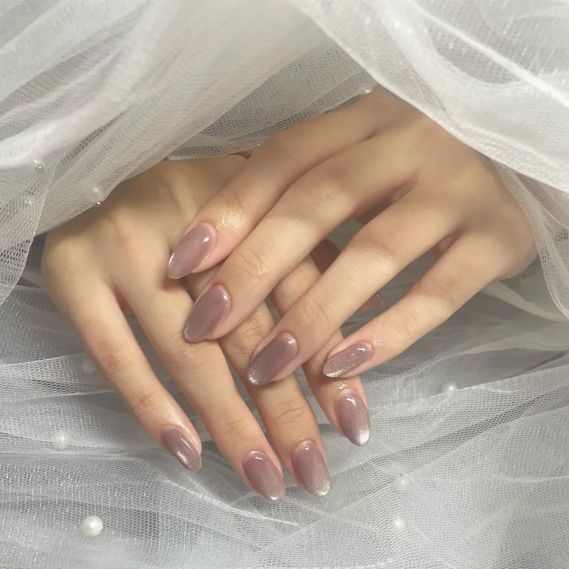 ネイル マグネットネイル ハンドネイル Chul Nail 愛莉のネイルデザイン