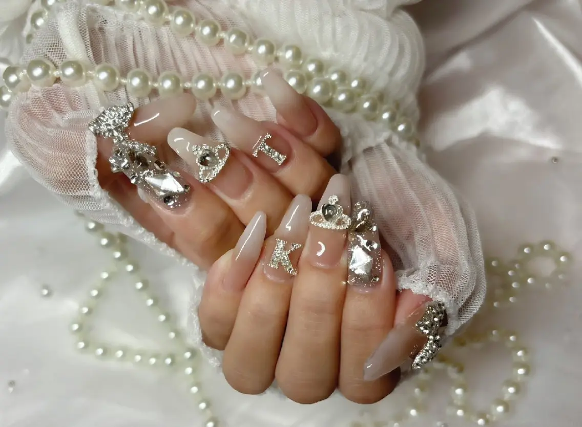 ネイル キラキラネイル ハンドネイル Nail Salon macherieのネイルデザイン