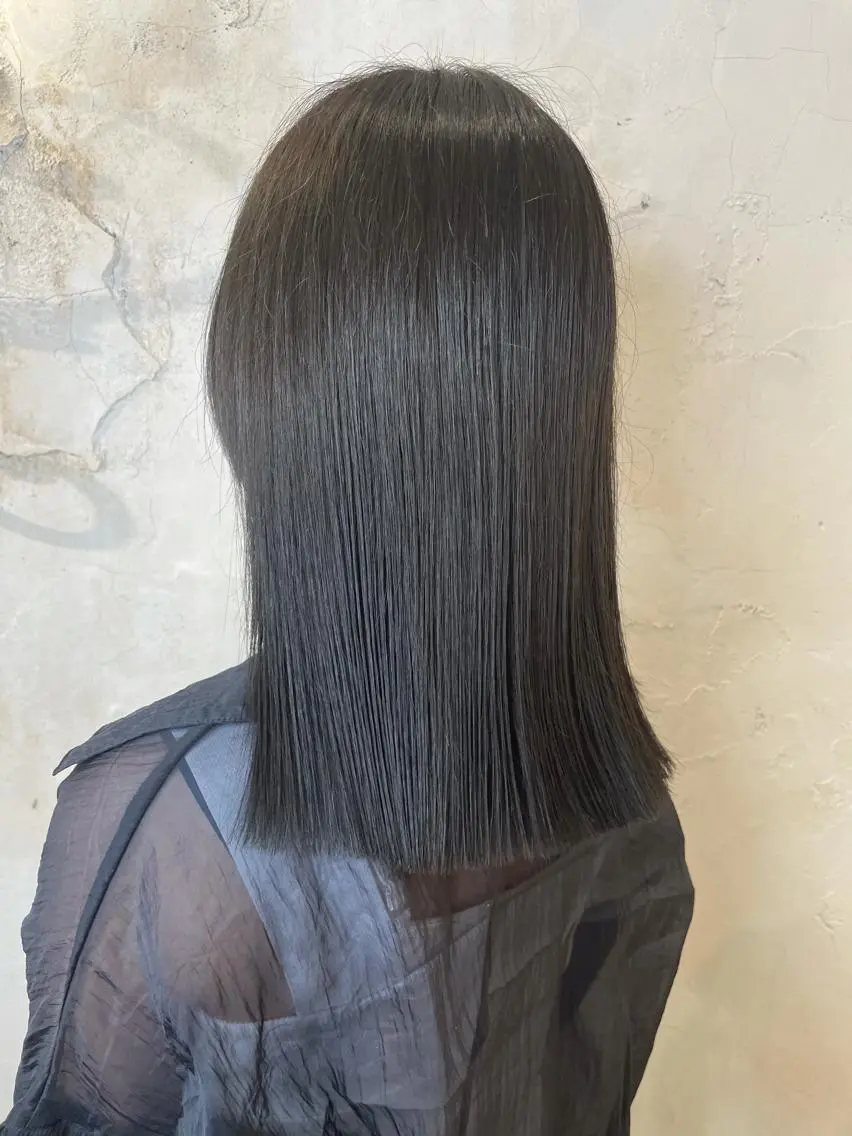【美髪体感|髪質改善】カット+縮毛矯正+酸熱フローディアMORE ¥19250→の写真