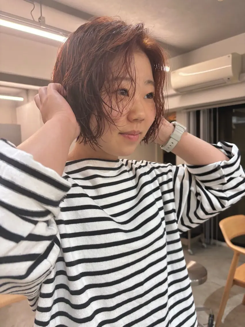 カラー ヘアカラー なみたき ゆうきのヘアスタイル