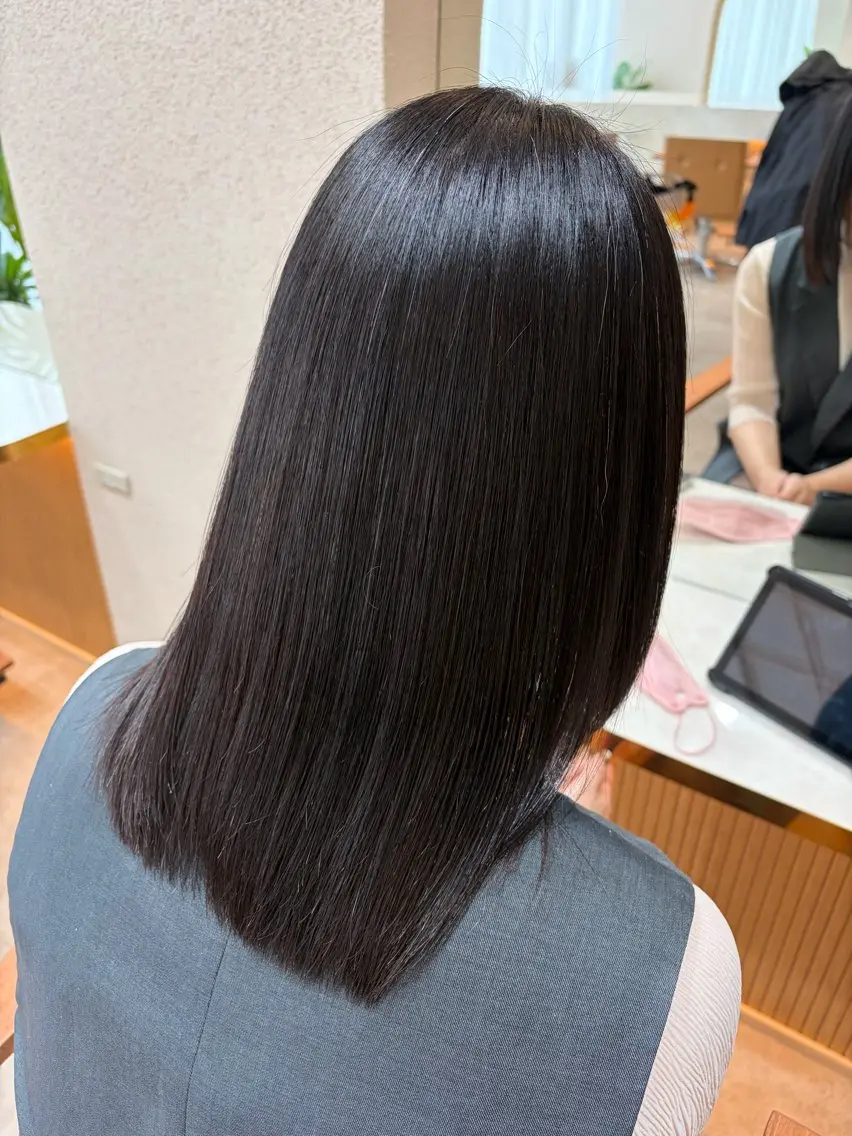 トリートメント 吉元 結衣佳のヘアスタイル