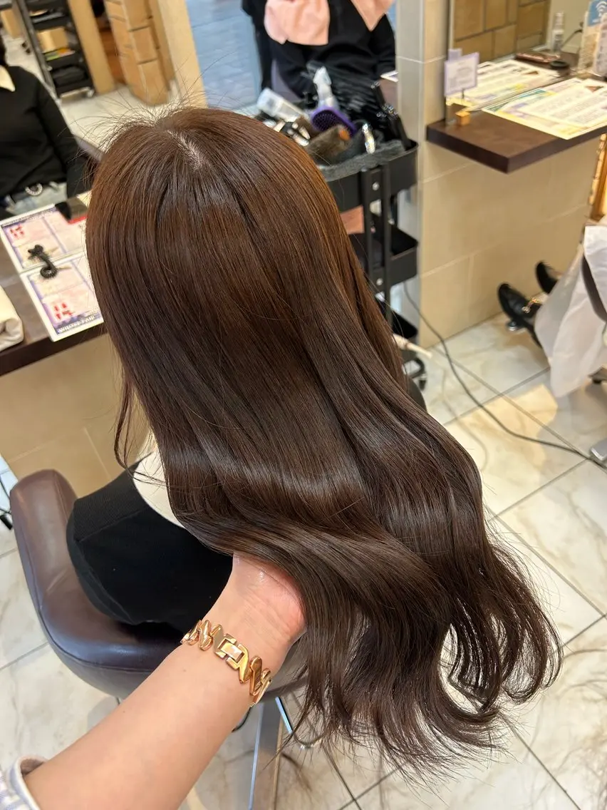 【透明感】カット➕イルミナカラー➕トリートメント🪞💎 [指名料込み🙆🏻‍♀️]の写真