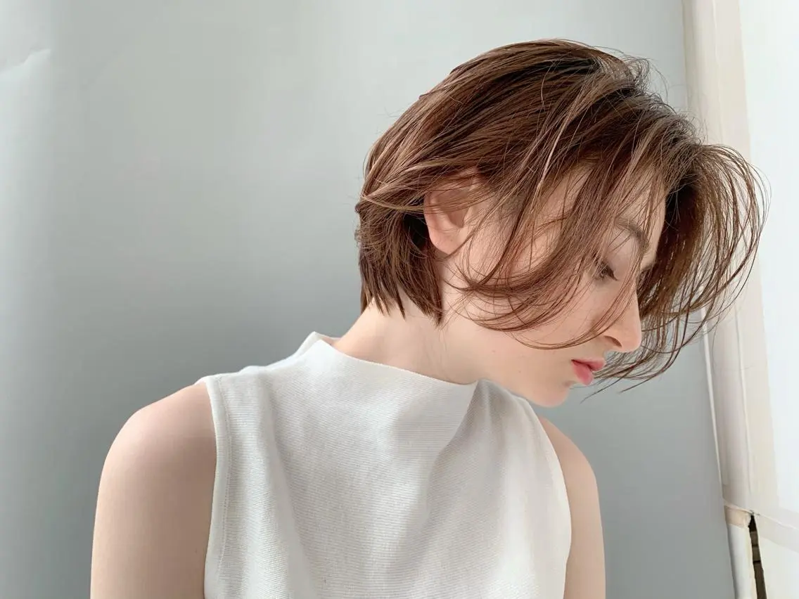 ショート カラー 鈴木 一貴のヘアスタイル
