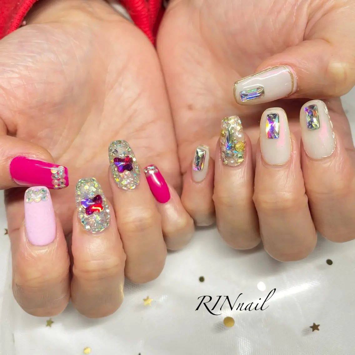 ネイル ハンドネイル ハンドケア RIN HOMEnailのネイルデザイン