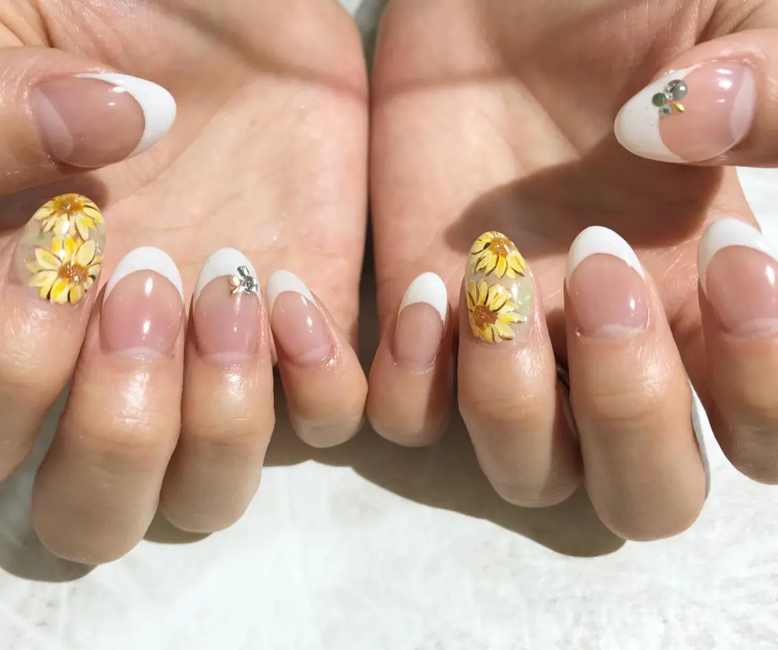 ネイル フットネイル ニュアンスネイル シンプルネイル 春ネイル 夏ネイル nail fufla ♡yamane♡のネイルデザイン