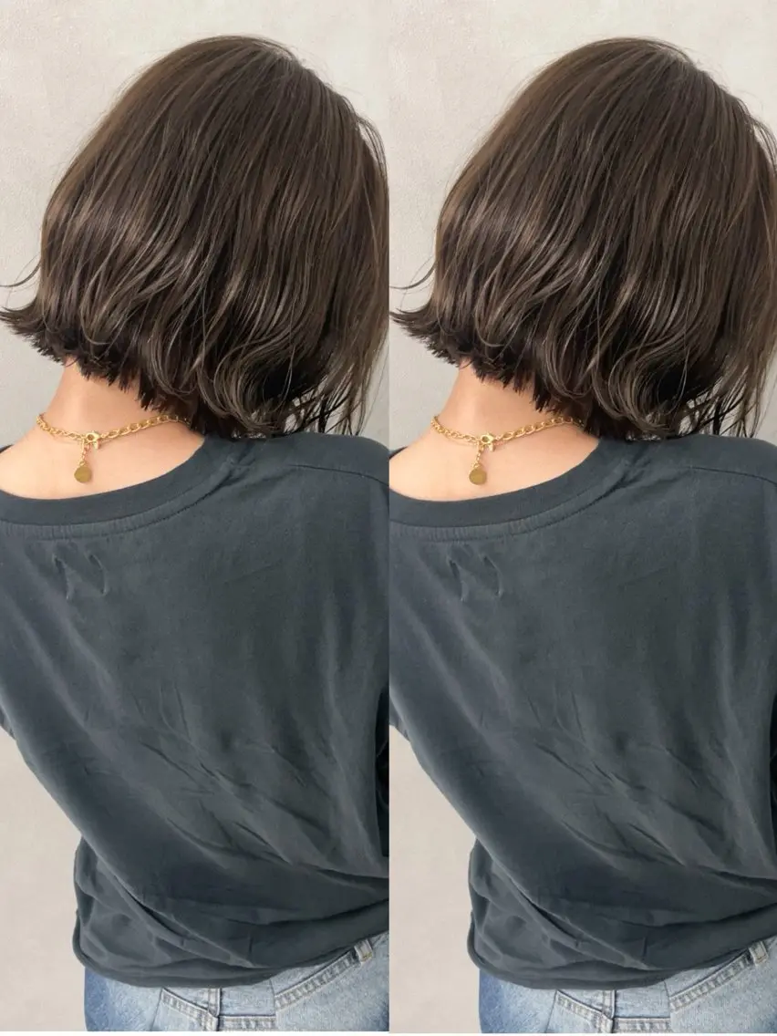ショート ボブ カット トリートメント mua 鳳のヘアスタイル