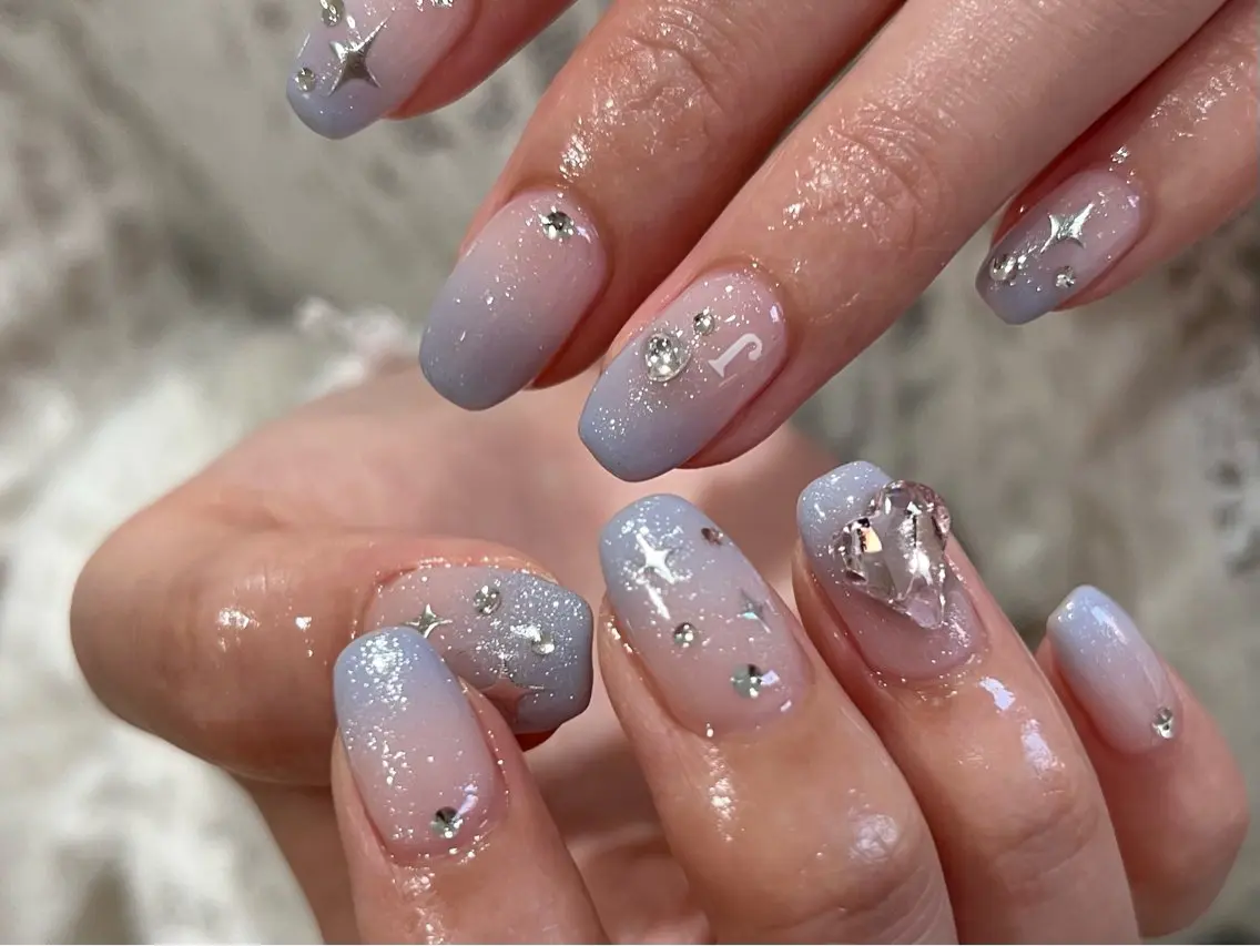 ネイル ハンドネイル tsuki nail /三茶/韓国ネイルのネイルデザイン