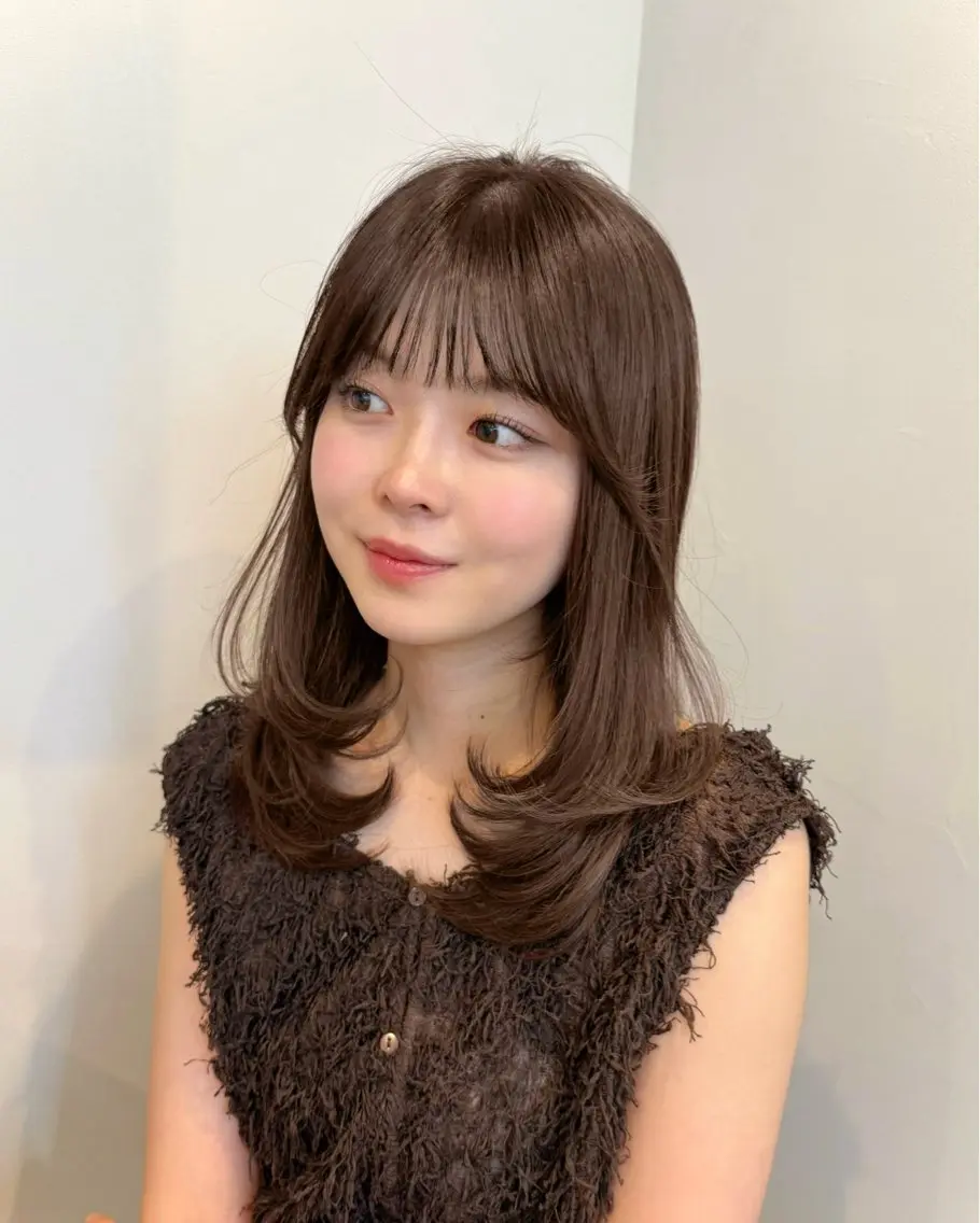 ミディアム 似合わせカット トリートメント ボブ/ショート /sora🌙✨️のヘアスタイル