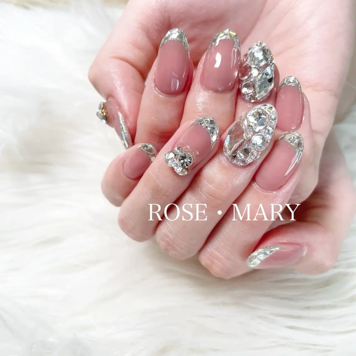 ネイル ハンドネイル ROSE・ MARY 鈴木のネイルデザイン