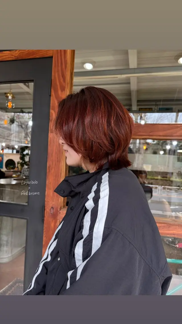 ショート カラー カット ヘアカラー なぎ🌿.∘[ボブ, ニュアンスカラー]のヘアスタイル