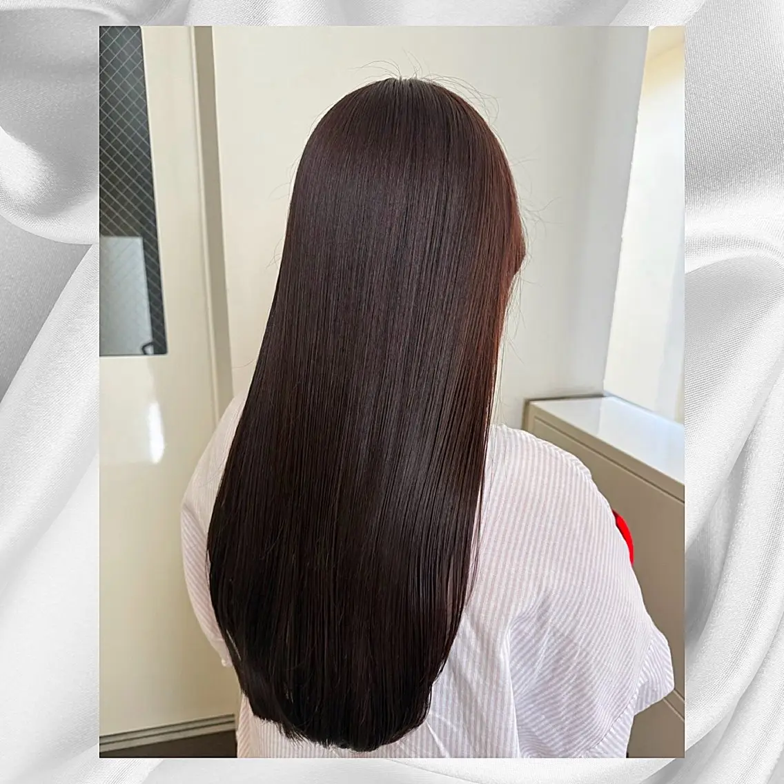 ロング カラー ヘアカラー 透明感カラー meiのヘアスタイル