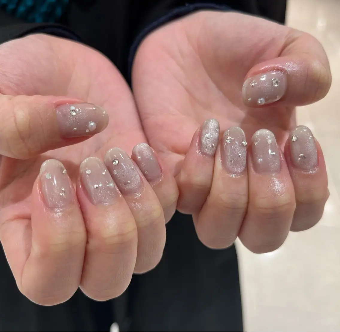 ネイル ストーンネイル Riry.S°＊ knailのネイルデザイン