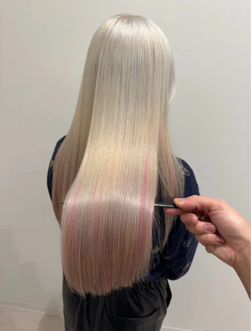 ロング トリートメント トリートメント カワハラ イチカのヘアスタイル