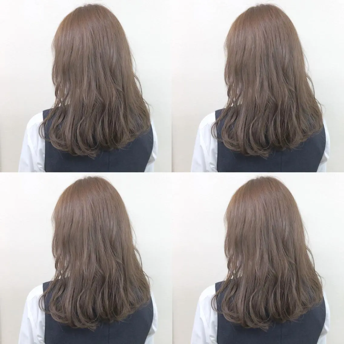 ミディアム カラー ブリーチ ブリーチなしカラー 爆美女製造機 レイヤーのプロのヘアスタイル