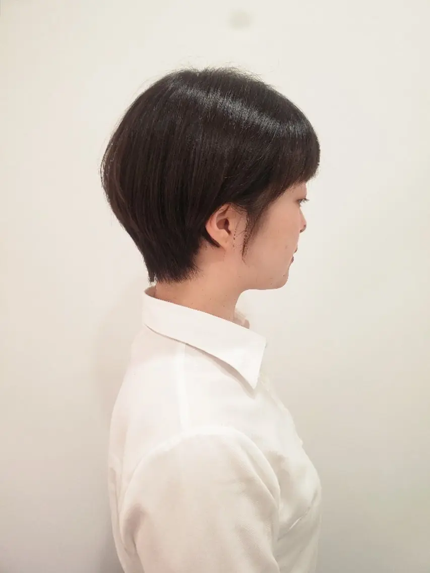 ショート カット ヘッドスパ 齋藤 愛美のヘアスタイル