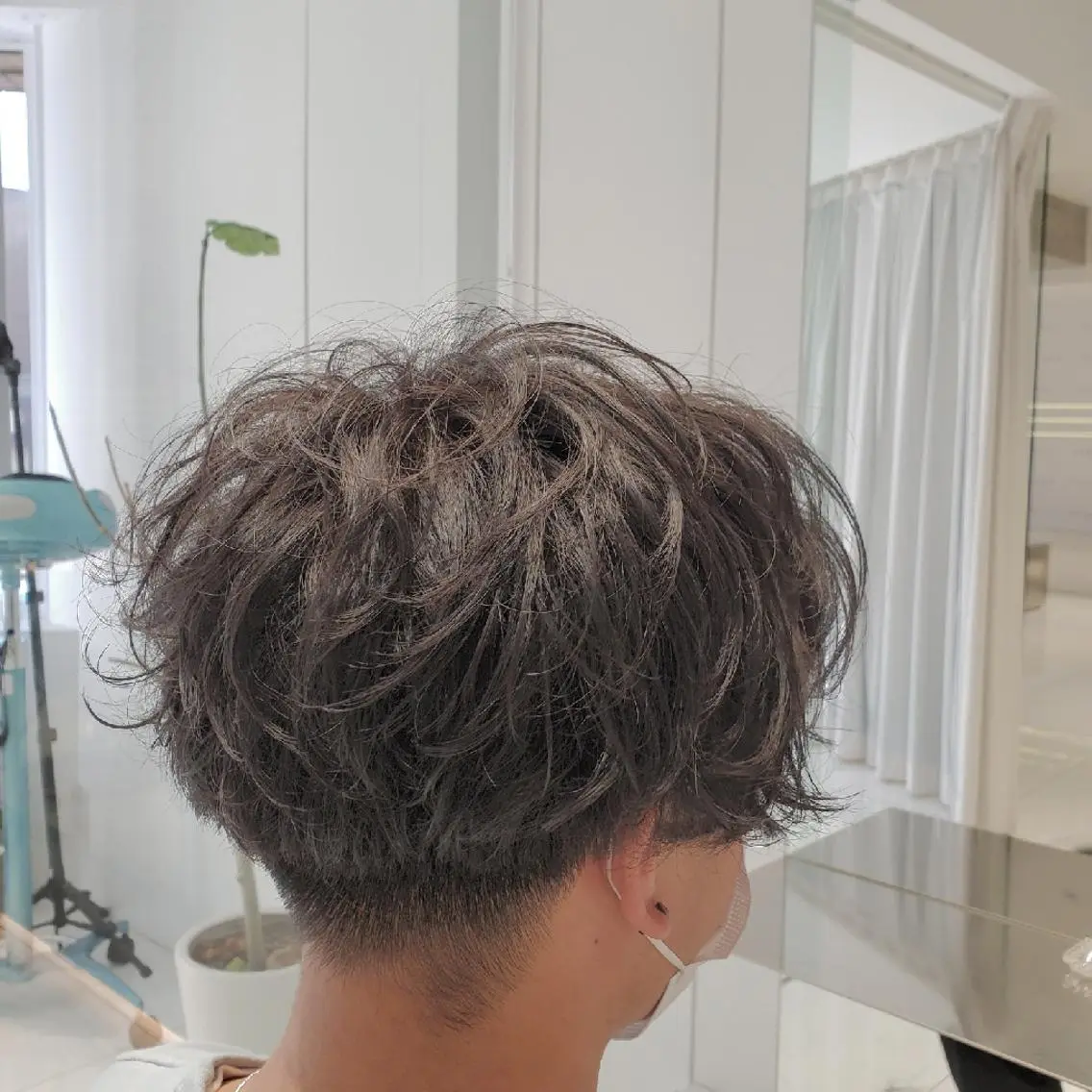 パーマ メンズ メンズパーマ 竹尾 優斗のヘアスタイル