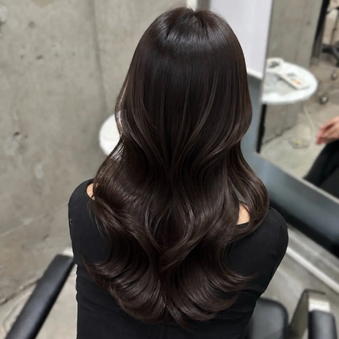セミロング カラー ブラウンカラー ヘアカラー ふうか 天六/天満/中崎町のヘアスタイル