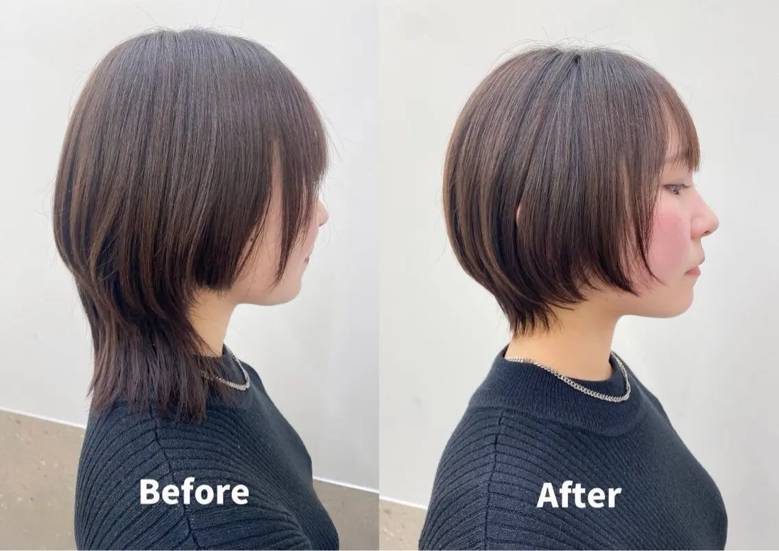 ショート ショートヘア ウルフカット 多毛くせ毛カット専門 ネギシトモヒロのヘアスタイル